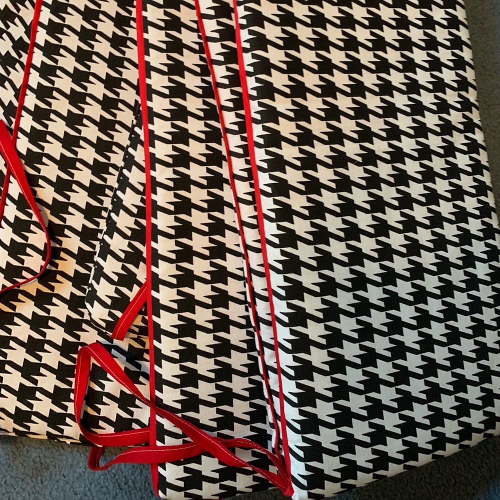 Houndstooth Crib bumper